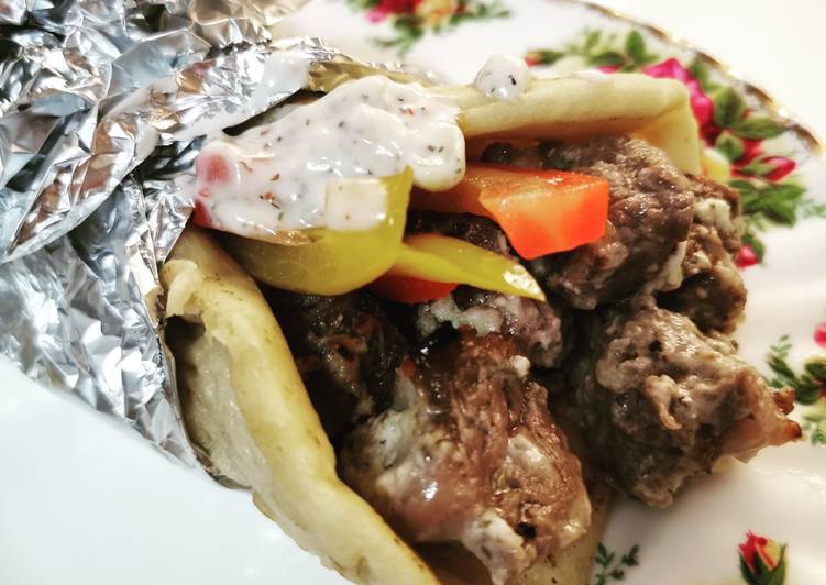 Step-by-Step Guide to Make Homemade Making Gyro from home 😋👍