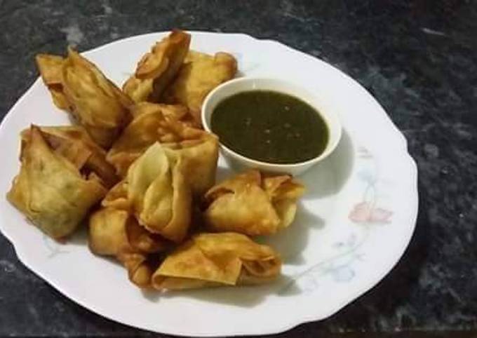 Easiest Way to Prepare Appetizing Crispy chicken wontons