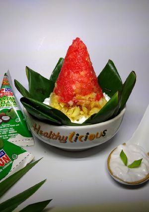 Foto resep Srawut Merah Putih kuah Santan