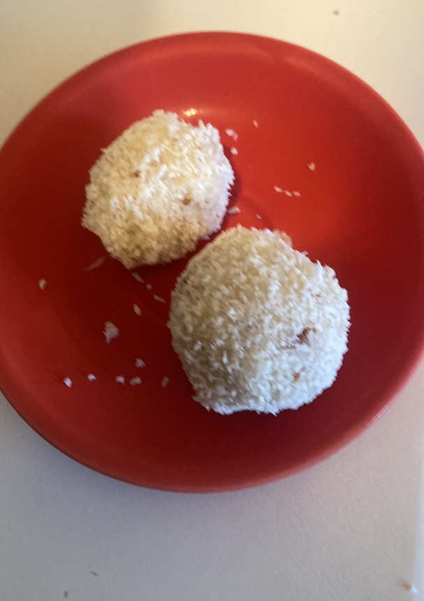 Una foto de Bolitas de coco