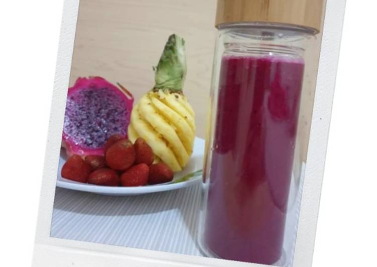 Red Smoothies - Cocok buat sahur 🙆‍♀️
