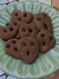 Una foto de Galletitas de chocolate alienígenas