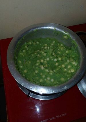 A picture of Mashed potatoes (mukimo).