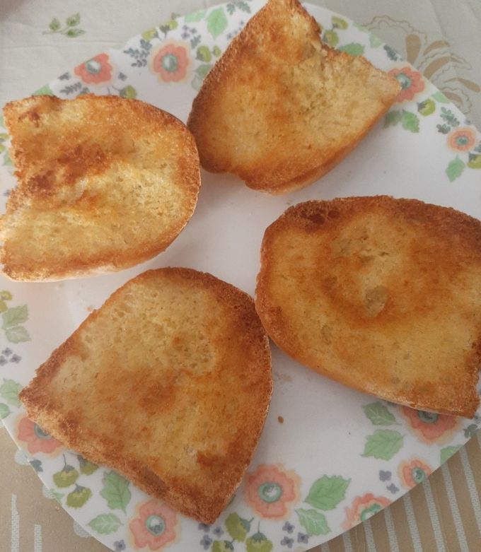 Una foto de Molletes de mantequilla en freidora de aire 5 minutos