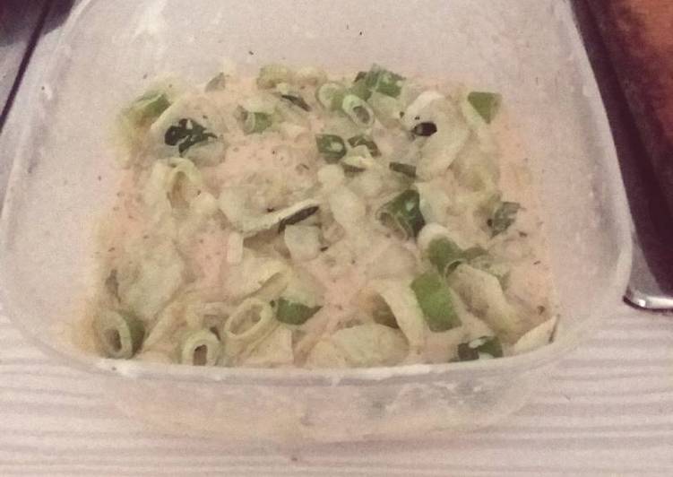 Recipe of Perfect Refreshing cucumber cream salat
