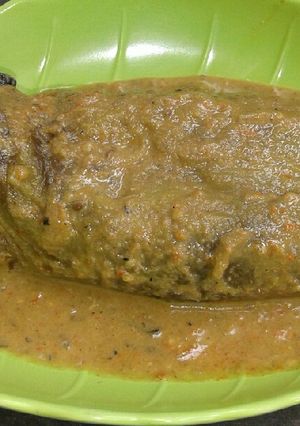 Foto resep Pecel terong sedep pol