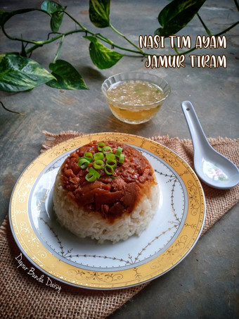 Anti Ribet, Bikin Nasi Tim Ayam Jamur Tiram Sederhana Dan Enak