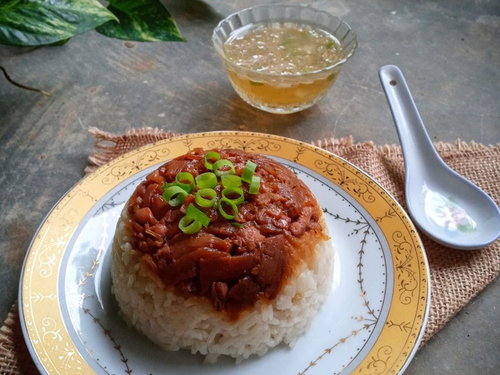 Anti Ribet, Bikin Nasi Tim Ayam Jamur Tiram Sederhana Dan Enak