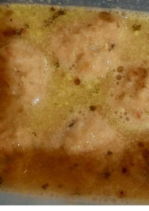 Foto resep Mpasi Bola Udang Ayam kuah Jagung