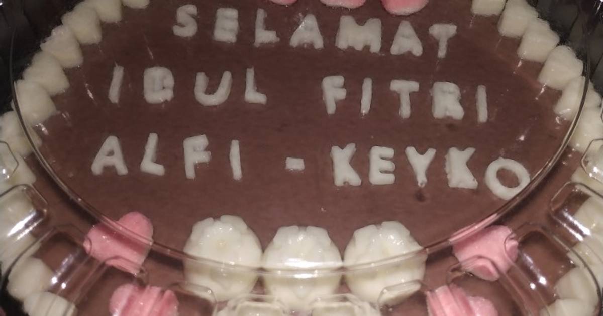 721 resep  puding  lapis coklat  susu enak  dan  sederhana 