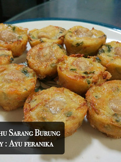 Foto resep Tahu sarang burung isi bakso