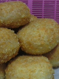 Foto resep Roti goreng isi tumis ayam