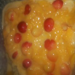 A picture of Mango ice cream.