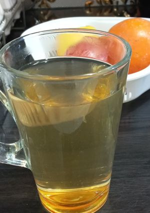 عکسی از دستور چای میوه خشک