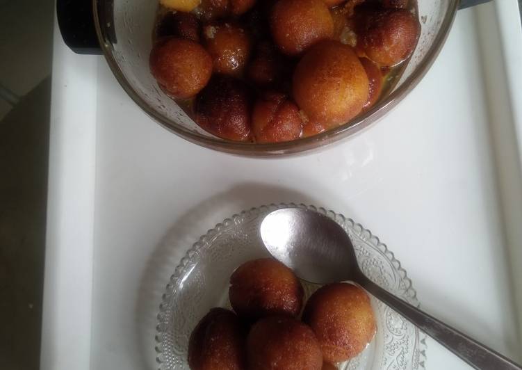 Easiest Way to Make Any-night-of-the-week Puffed rice gulab jamun