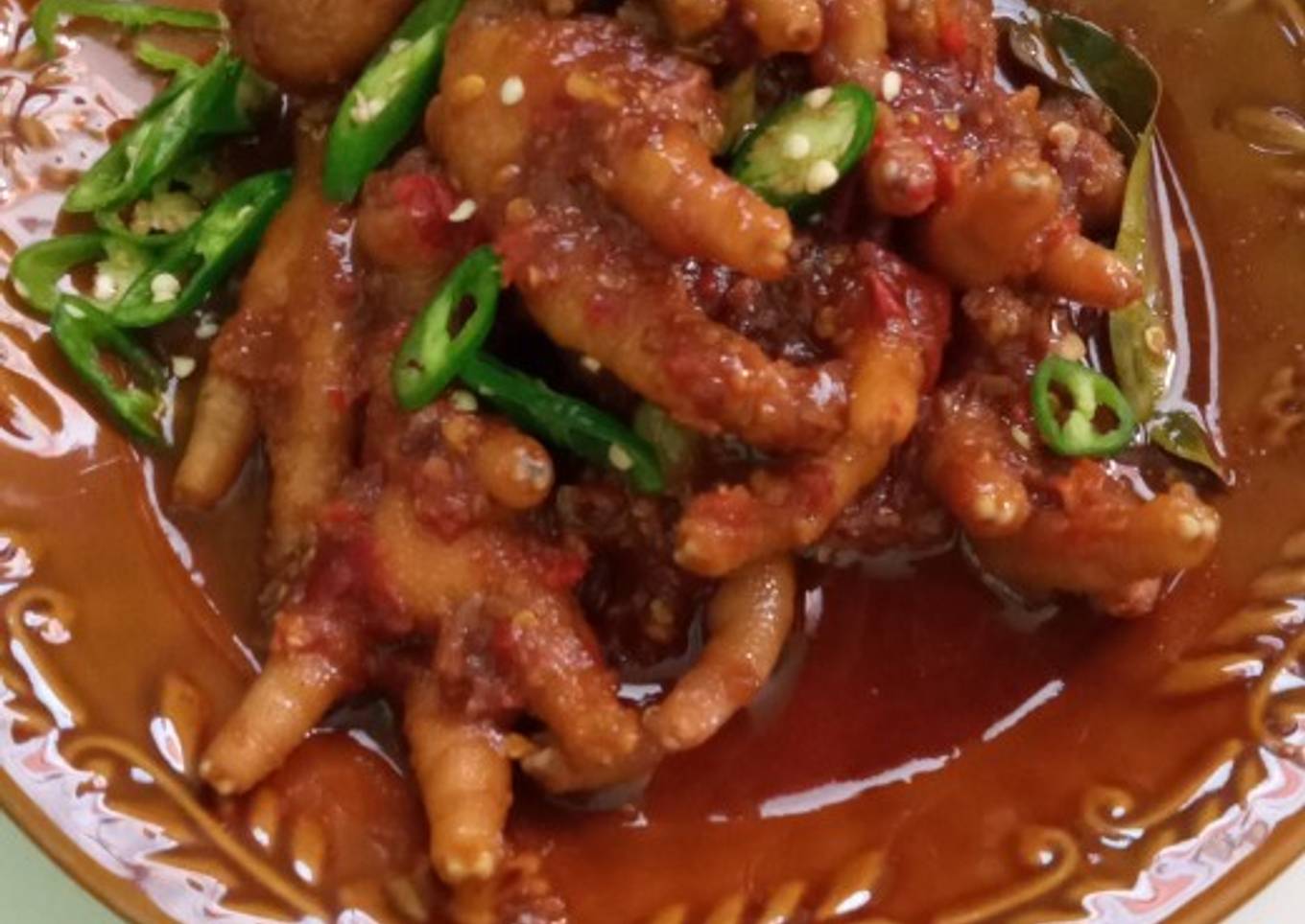 Ceker pedas