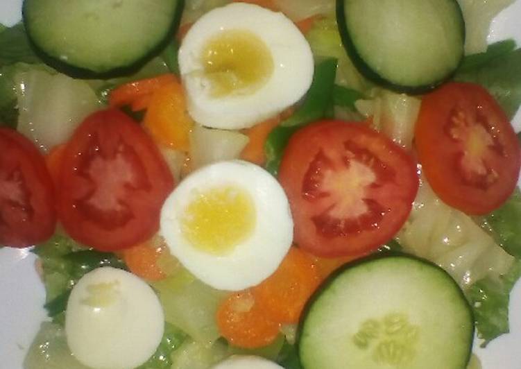 Easiest Way to Cook Yummy Vegetable Salad