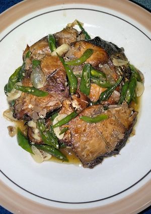 Foto resep Ikan asap cabai hijau