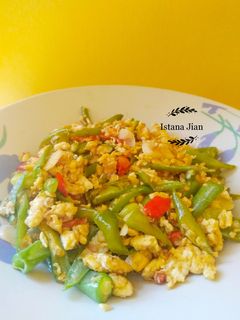 Foto resep Orak arik telur buncis