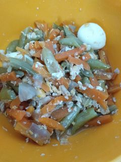 Foto resep Tumis Buncis, Wortel, Telur Puyuh