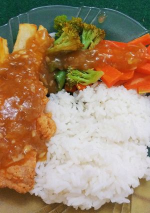 Foto resep Steak ayam crispy simple