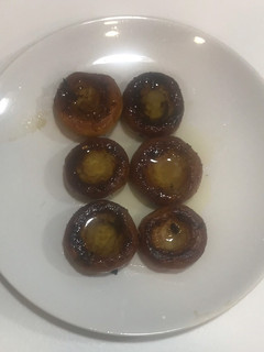 Una foto de Champis con ajitos a la plancha
