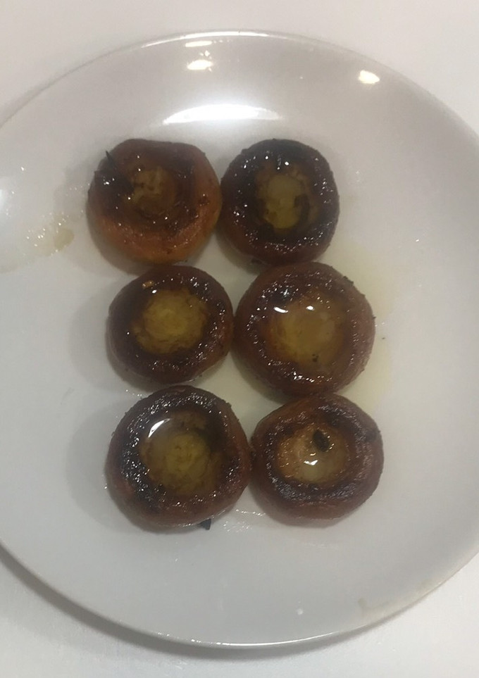 Una foto de Champis con ajitos a la plancha