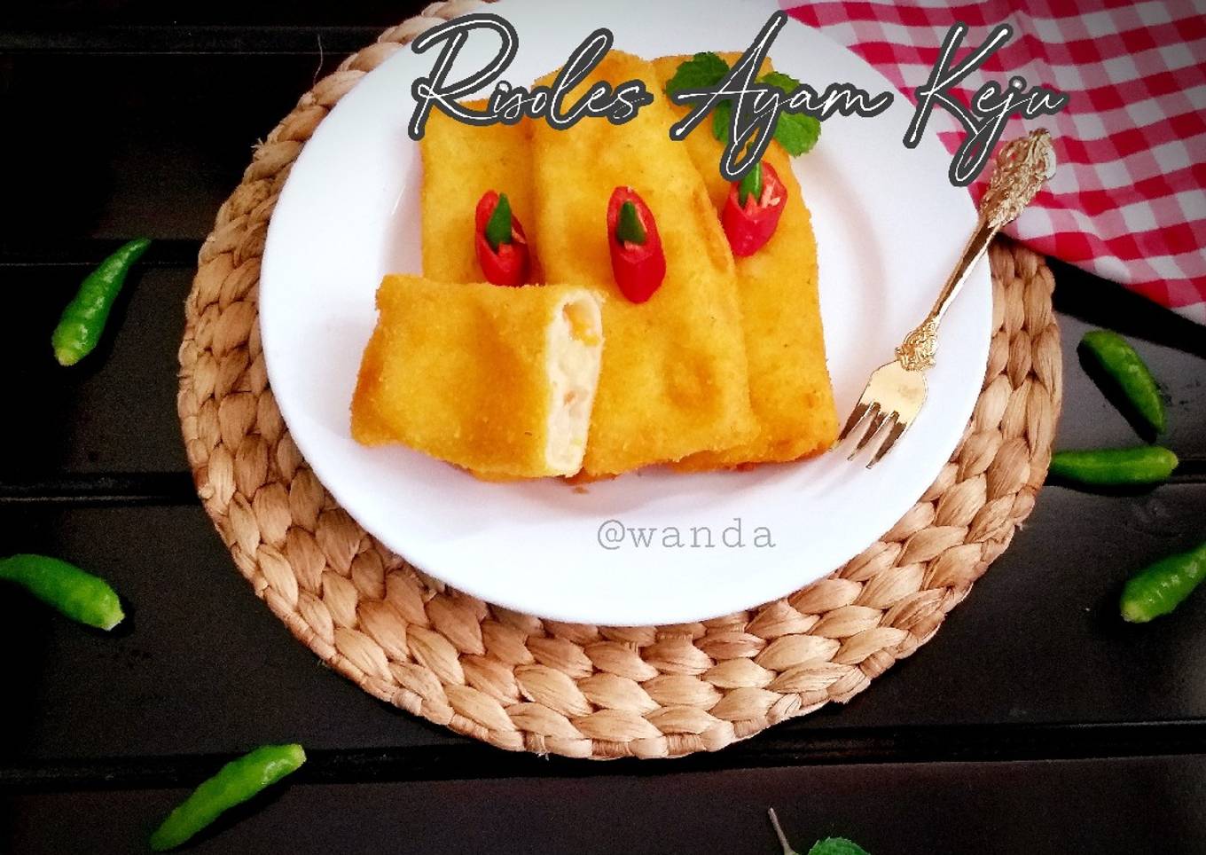 Risoles Ragout Ayam Keju