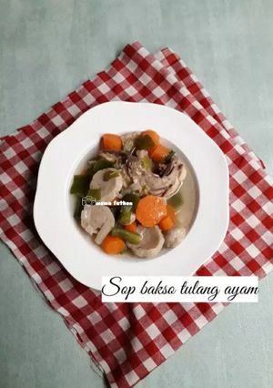 Foto resep Sop bakso tulang ayam