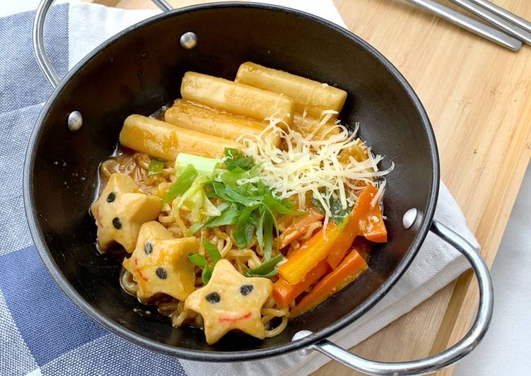 Langkah Mudah untuk Membuat Tteokbokki no pedas no gochujang yang Bisa Manjain Lidah