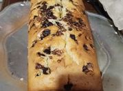 Una foto de budin de vainilla con aceite