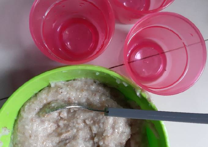 MPASI Davina Day 1 (bubur hati ayam)