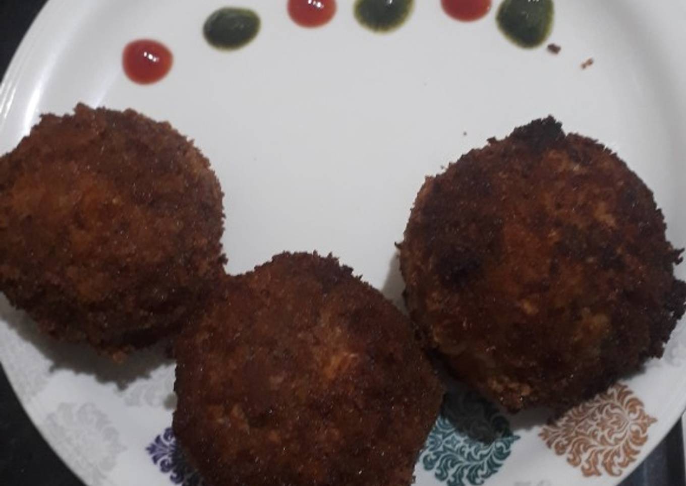 Chicken cheese balls