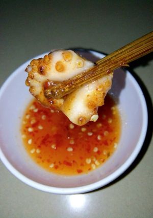 Hình của món Bạch tuộc nướng.