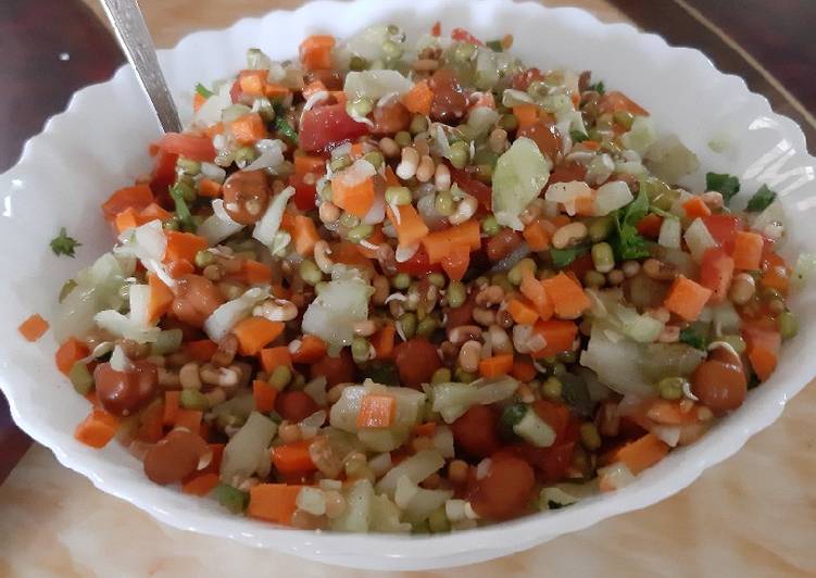 How to Make Tasty Mix Sprouts salad