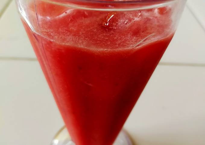 Resep Strawberry Watermelon Fruit Punch Oleh Nugrahayu Dewanti - Cookpad