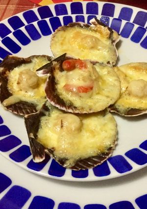 Una foto de Ostiones a la parmesana