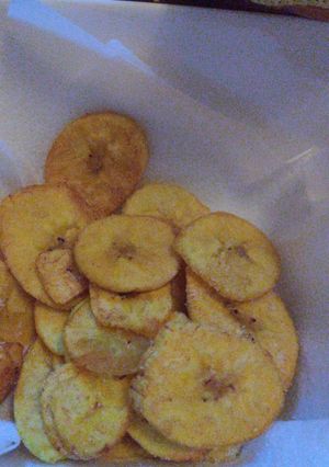 Una foto de Plátanos fritos