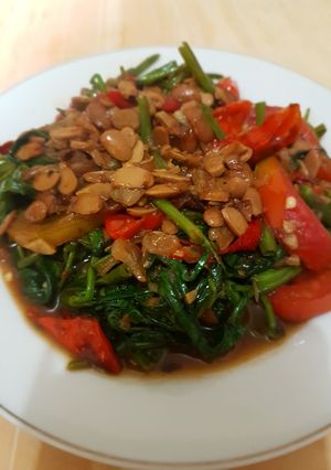Foto resep Oseng kangkung tauco