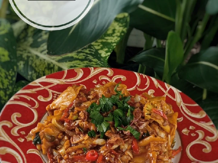 Cara Sederhana Membikin Resep  #84 Pangsit Goreng Pedas yang Enak, Lezat Sekali