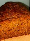 Budín de zanahoria con azúcar mascabo (se puede utilizar blanca)