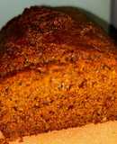 Budín de zanahoria con azúcar mascabo (se puede utilizar blanca)