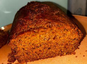Una foto de Budín de zanahoria con azúcar mascabo (se puede utilizar blanca)