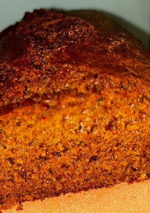 Una foto de Budín de zanahoria con azúcar mascabo (se puede utilizar blanca)