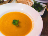 Crema de zanahorias y quesitos con Thermomix