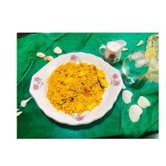 A picture of Veg biryani.