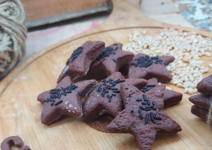 Wheat chocolate cookies