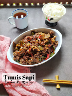 Foto resep Tumis Sapi Lada Hitam