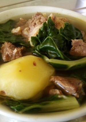 A picture of Beef Tumbukiza/Chemsha.