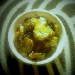 A picture of Yumm!!caramelised banana delight.
